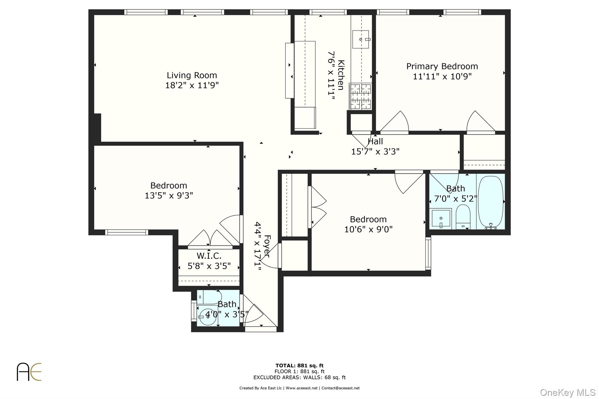 211 West 144th Street, Unit 2C Manhattan, NY 10030 - Photo 14 of 14 View of home floor plan