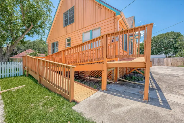 a view of outdoor space with seating area