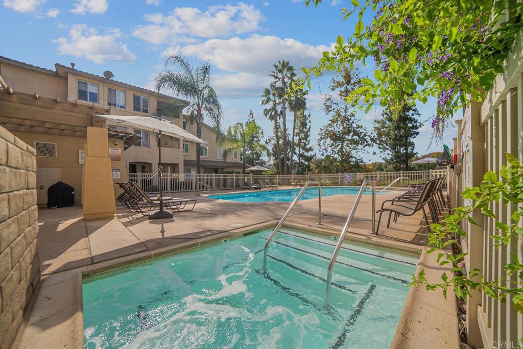 3223 Dehesa Road, Unit 32 El Cajon, CA 92019 - Photo 33 of 46 a view of a swimming pool with a patio