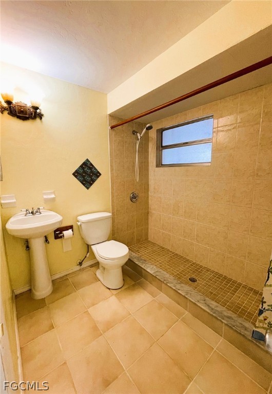 7365 Coon Road North Fort Myers, FL 33917 - Photo 7 of 12 a bathroom with a toilet sink and shower