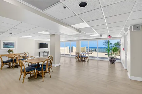 a view of balcony with an outdoor space