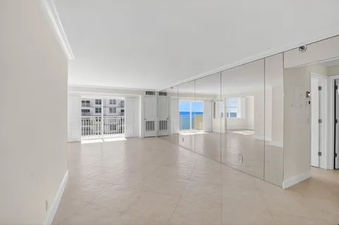 a view of a room with staircase