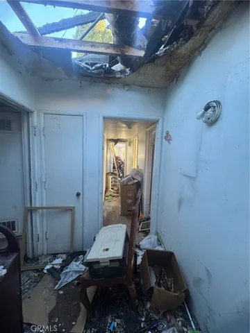 a room with storage and utility