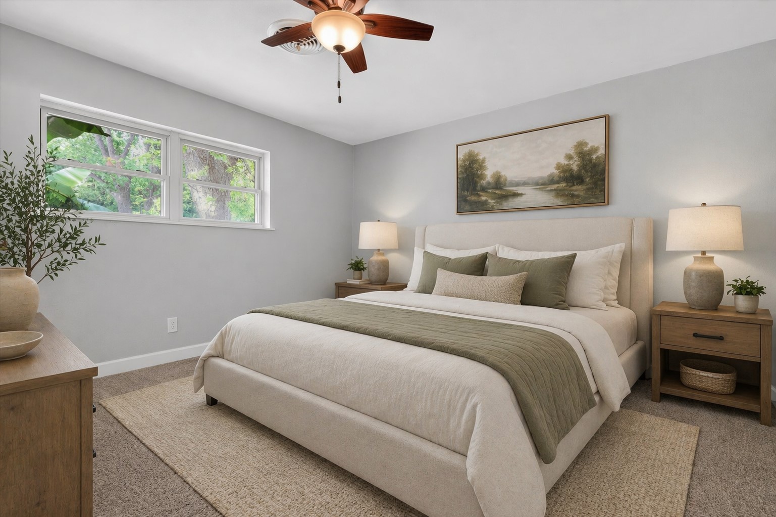 379 Hale Road Bay City, TX 77414 - Photo 15 of 28 a bedroom with a bed and a painting on the wall