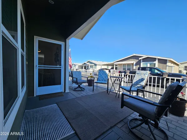 a view of back yard of a house
