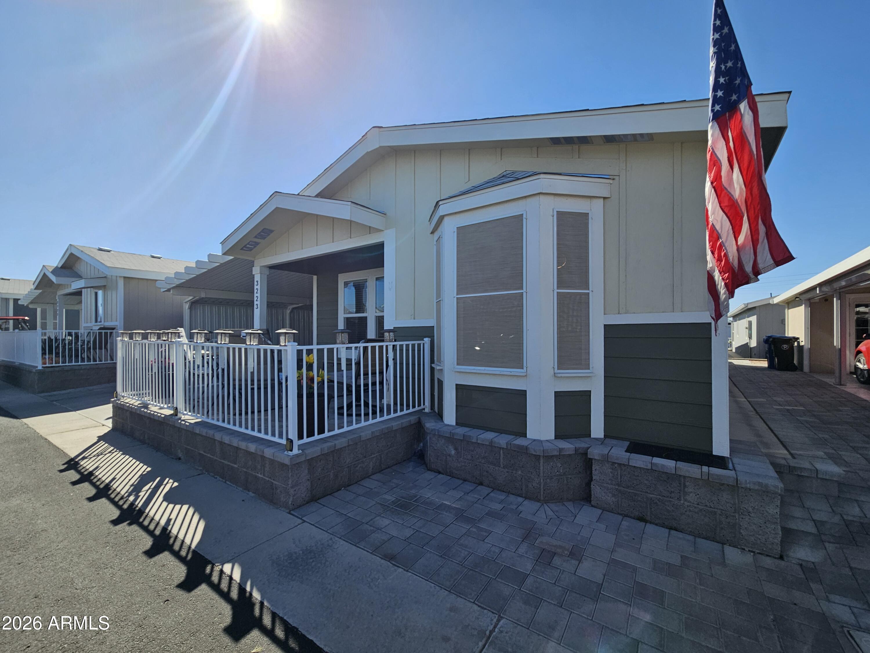 650 North Hawes Road, Unit 3223 Mesa, AZ 85207 - Photo 8 of 39 a view of back yard of a house