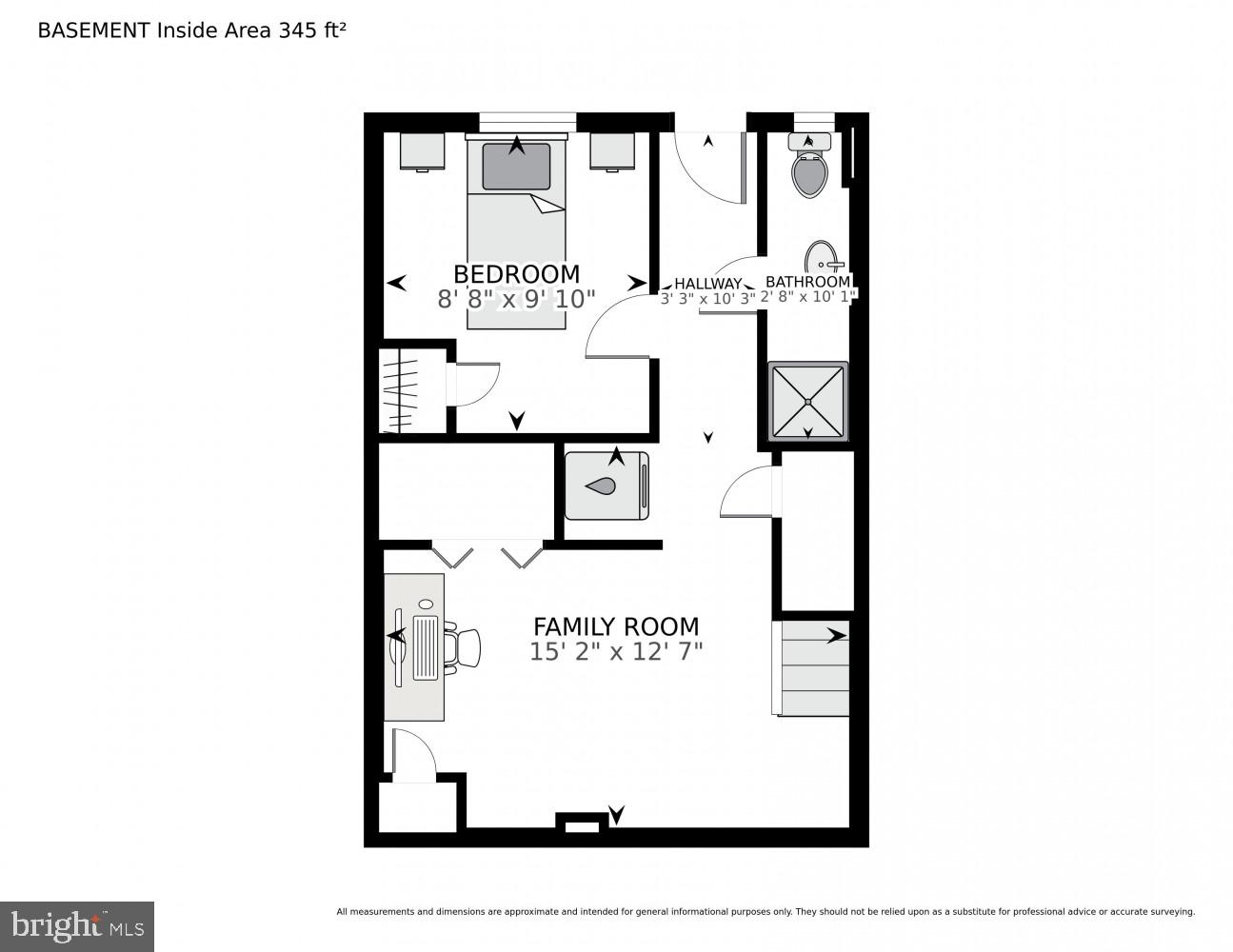 1459 Morris Road Southeast Washington, DC 20020 - Photo 25 of 25 Basement Level Floorplan