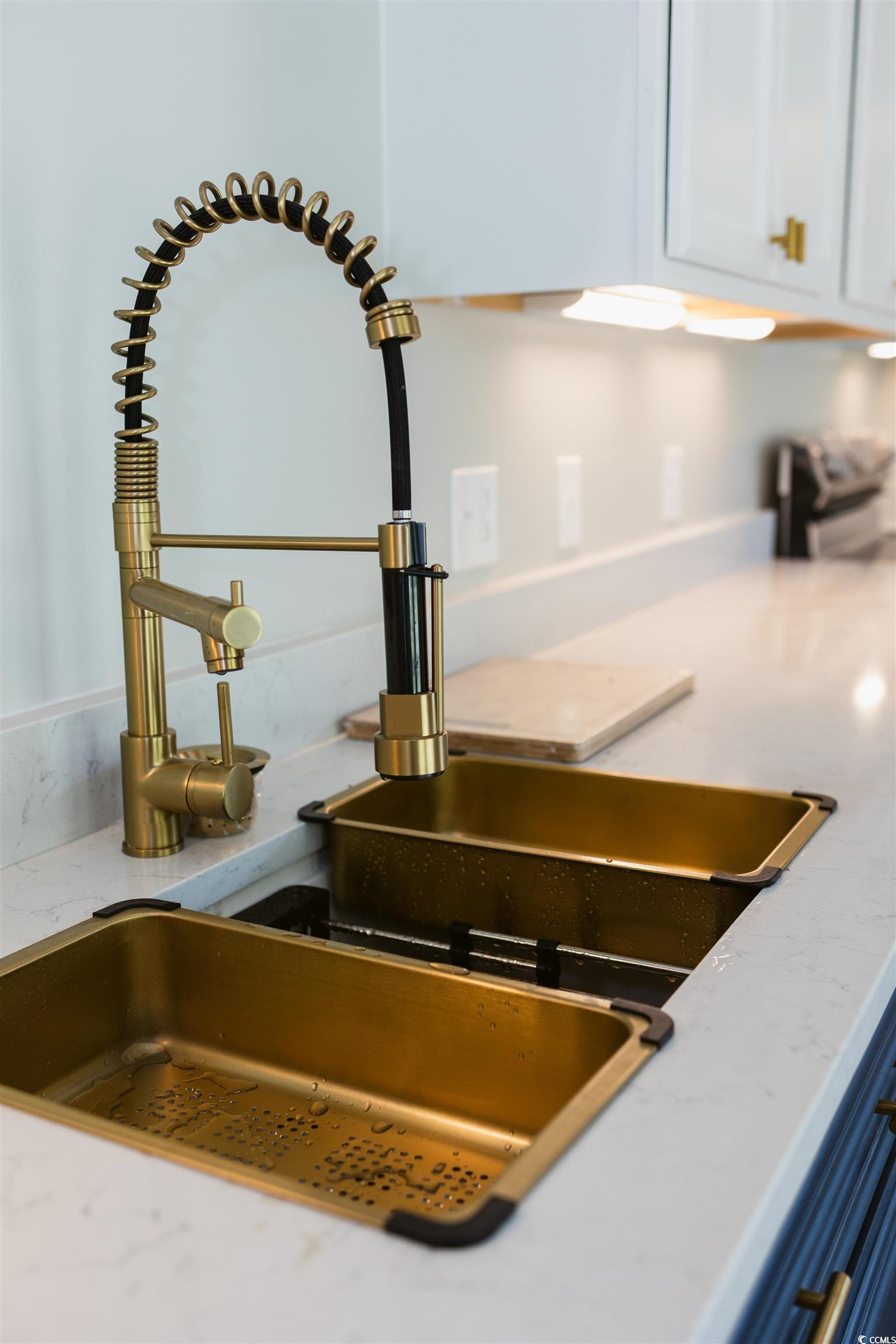 2851 Highway 984 Galivants Ferry, SC 29544 - Photo 20 of 23 Kitchen view of light stone counters and white cabinets