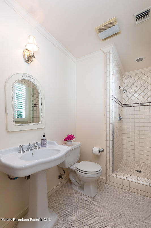 153 Sierra View Road Pasadena, CA 91105 - Photo 38 of 54 a bathroom with a sink toilet and shower