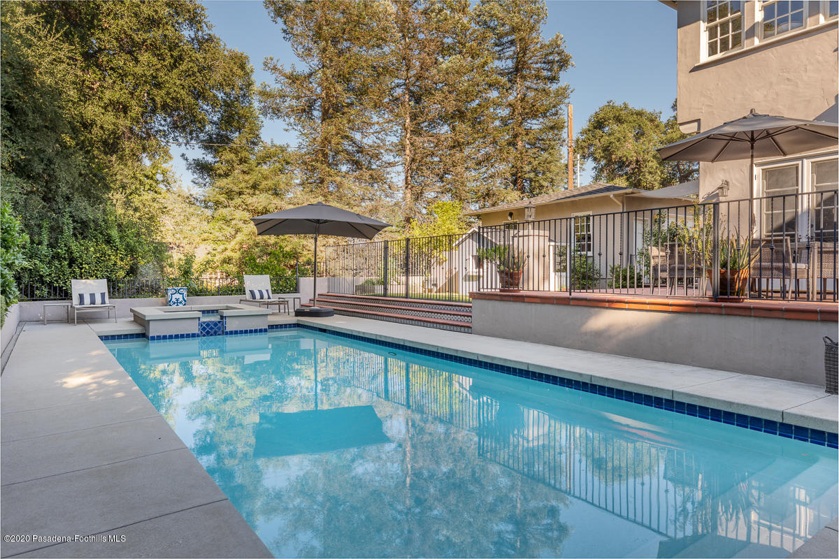 153 Sierra View Road Pasadena, CA 91105 - Photo 48 of 54 a view of a building with a swimming pool