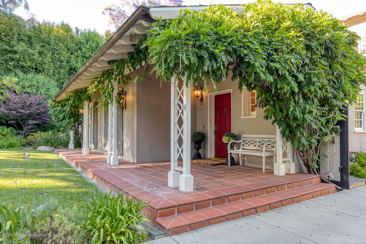 153 Sierra View Road Pasadena, CA 91105 - Photo 8 of 54 a front view of a house with garden