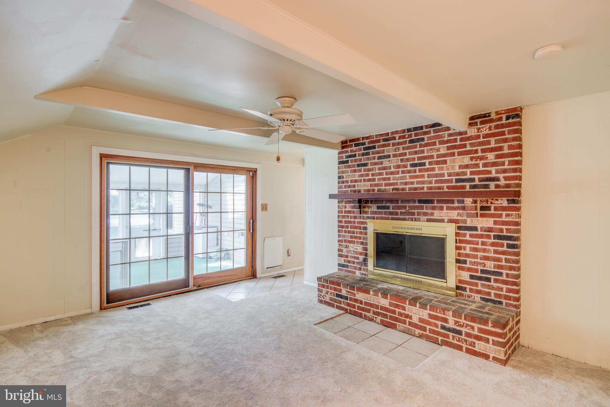 119 Fenwick Road Cherry Hill, NJ 08034 - Photo 17 of 38 Family room. Slider to sunroom.