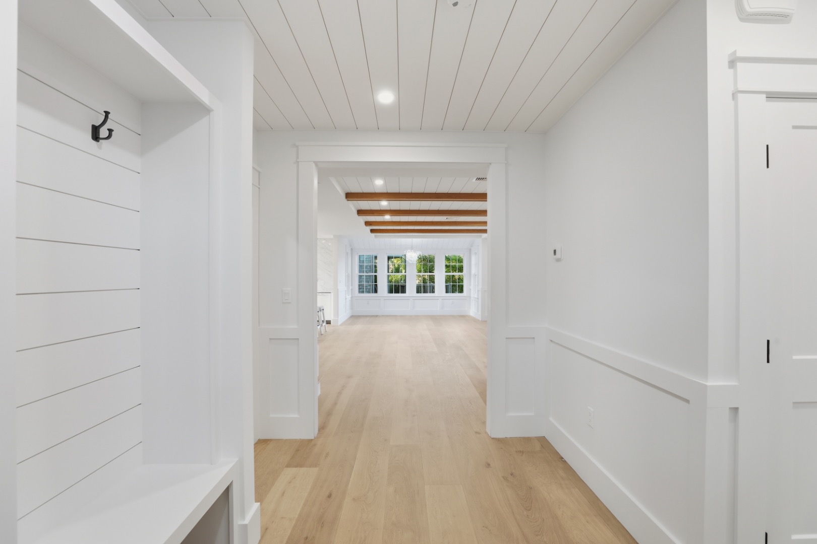 6 Mariner Way Nantucket, MA 02554 - Photo 11 of 31 a view of empty room with wooden floor and fan