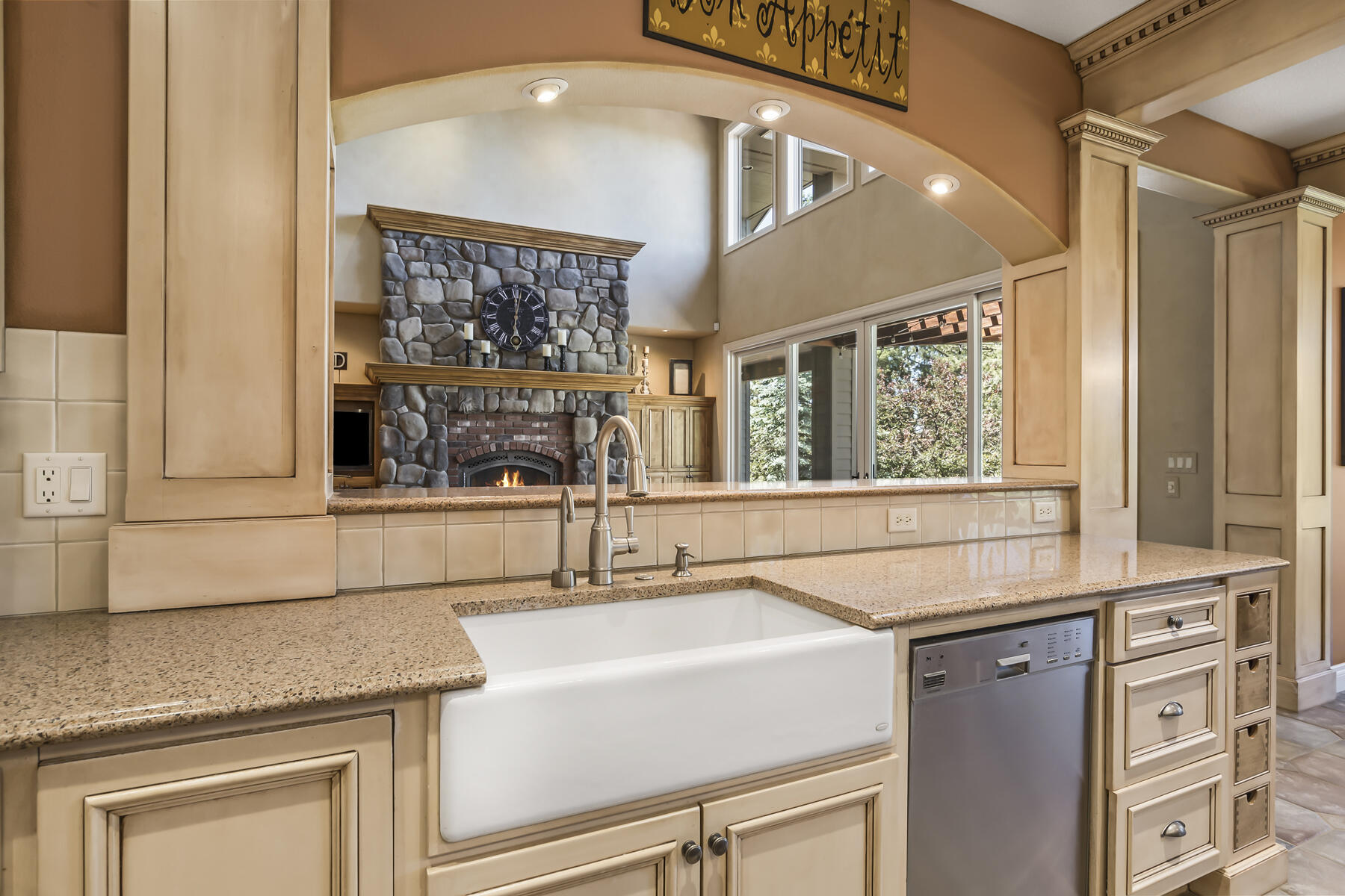 61445 Gosney Road Bend, OR 97702 - Photo 41 of 83 a kitchen with a sink and a window