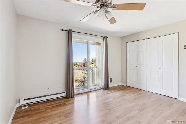 a view of sky from balcony