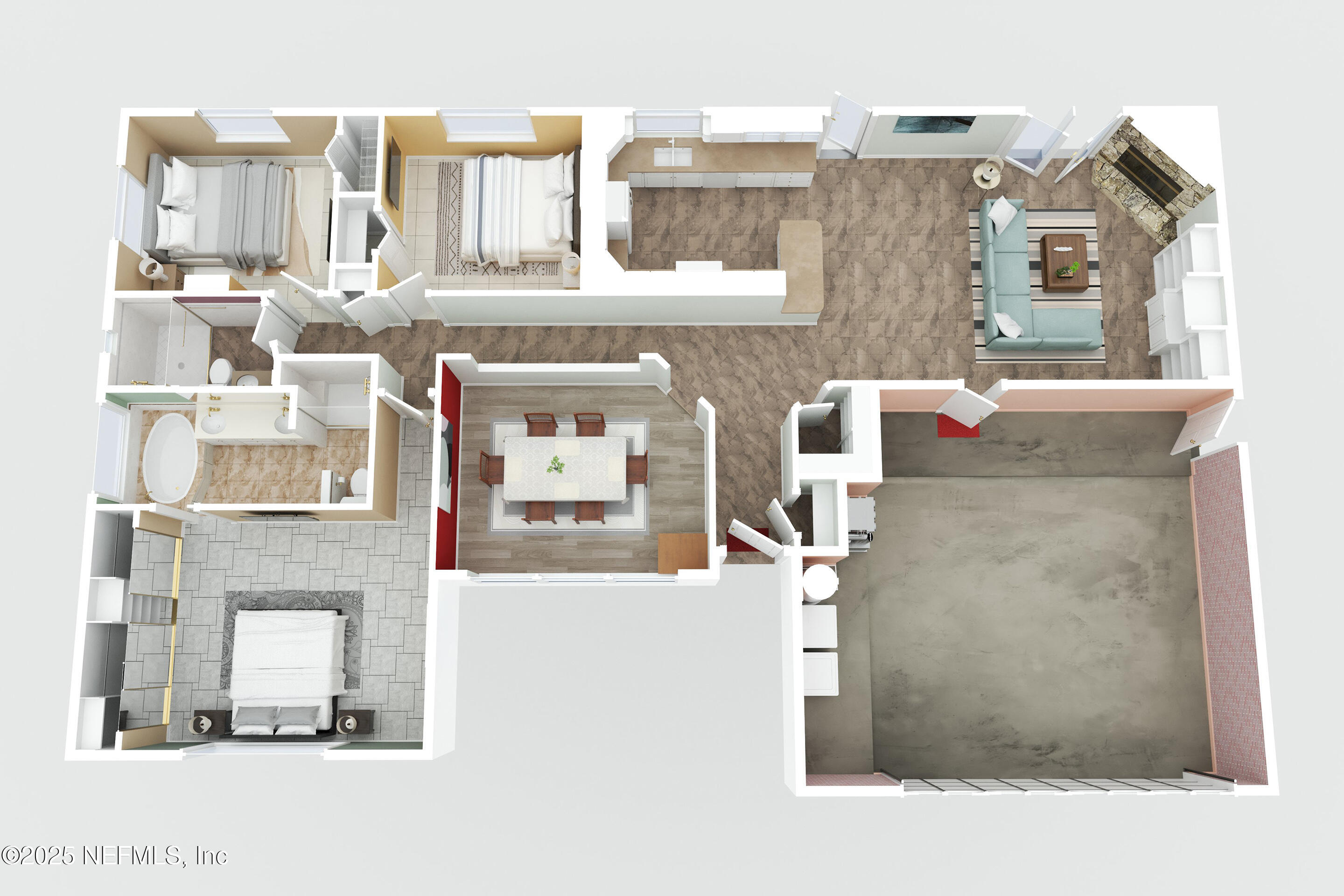 3880 Great Falls Loop Middleburg, FL 32068 - Photo 14 of 21 a view of a kitchen with stainless steel appliances kitchen island granite countertop a refrigerator and a counter top