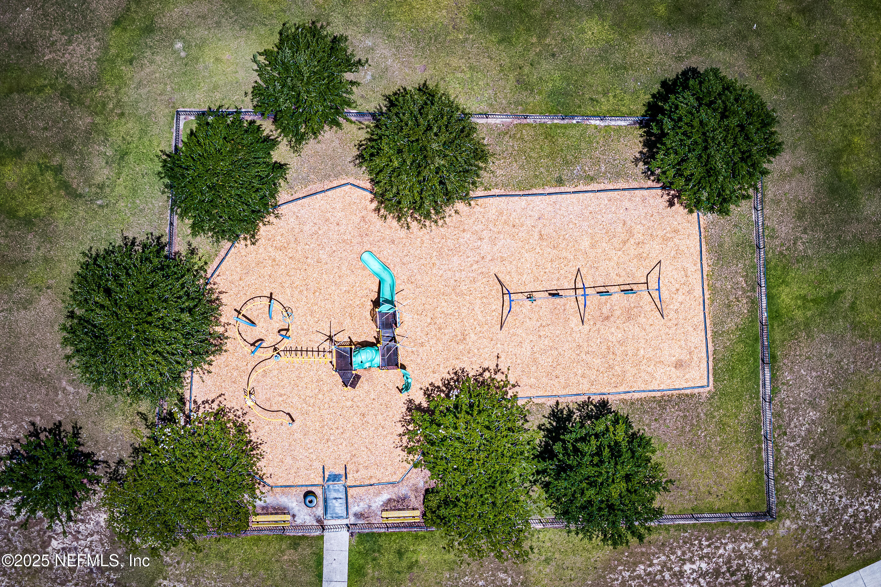 3880 Great Falls Loop Middleburg, FL 32068 - Photo 20 of 21 an aerial view of a house with outdoor space and swimming pool