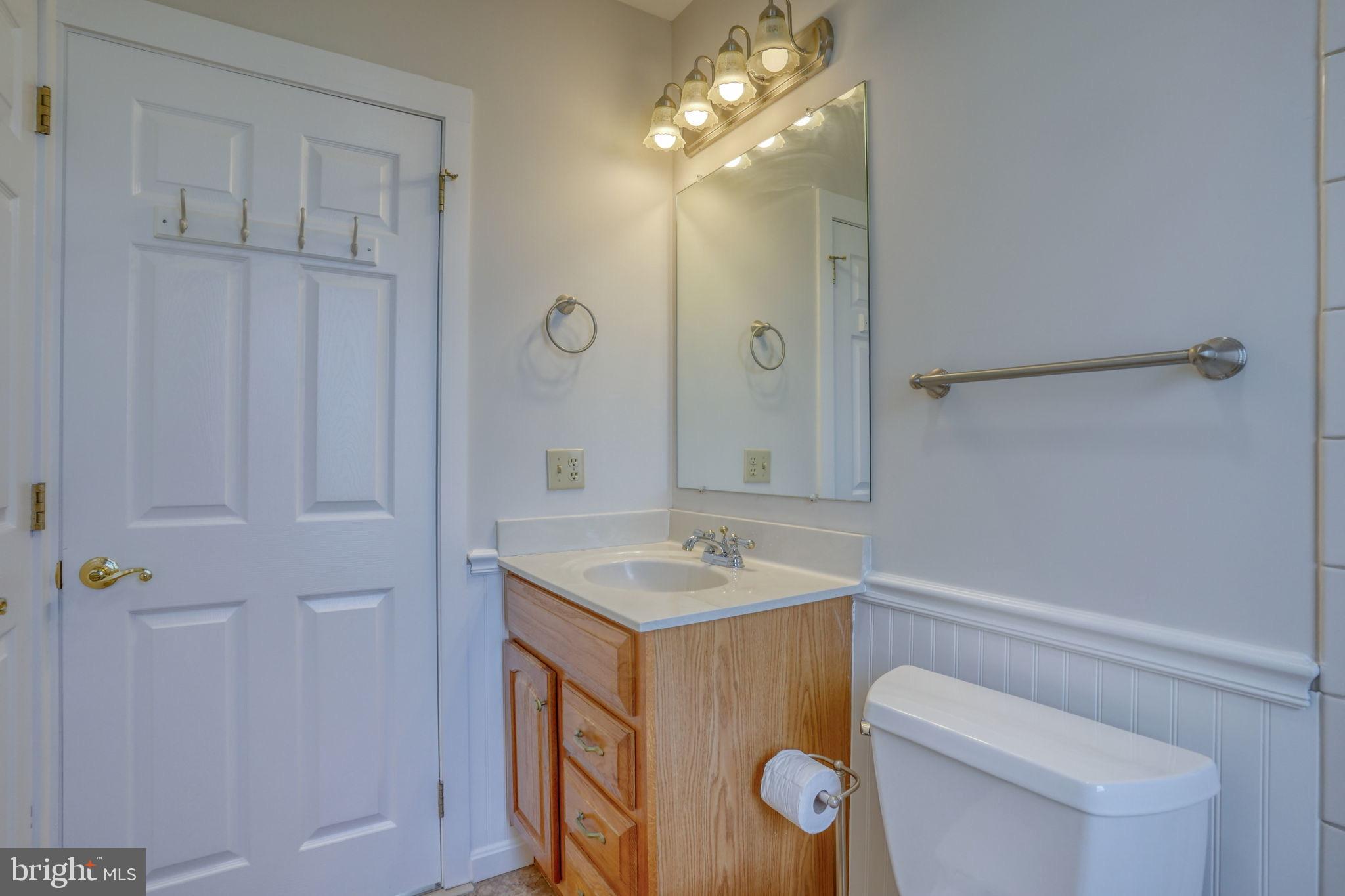 2968 Deep Grass Lane Houston, DE 19954 - Photo 32 of 41 a bathroom with a sink a toilet and shower
