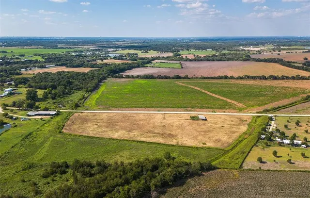 an aerial view of a football ground