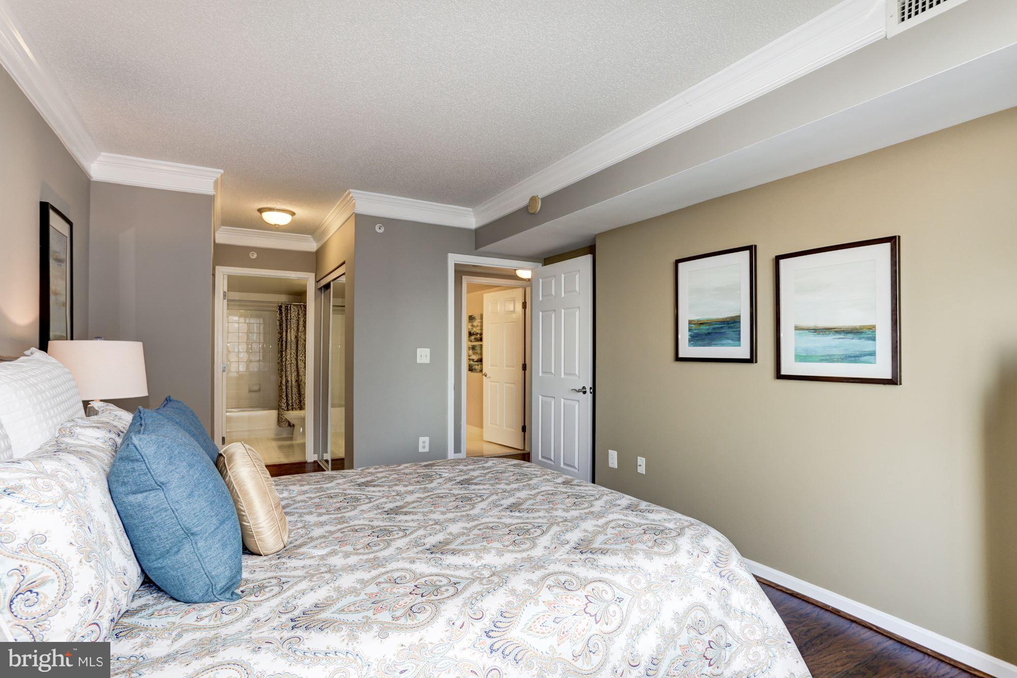 11710 Old Georgetown Road, Unit 1127 North Bethesda, MD 20852 - Photo 13 of 30 a bedroom with a bed and a window