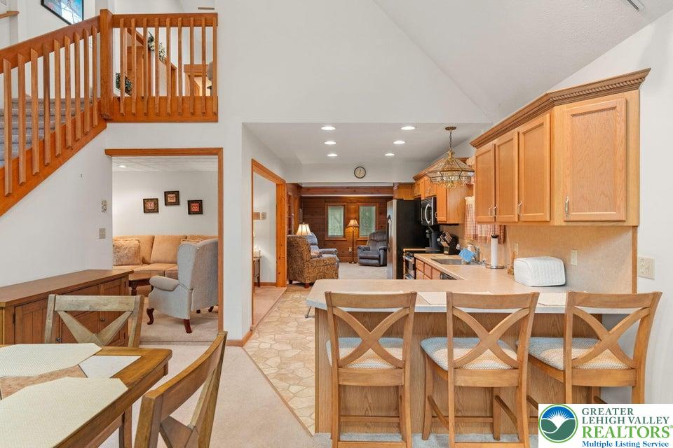 15 Hazard Run Road Lake Harmony, PA 18624 - Photo 8 of 48 a view of a dining room with furniture window and outside view