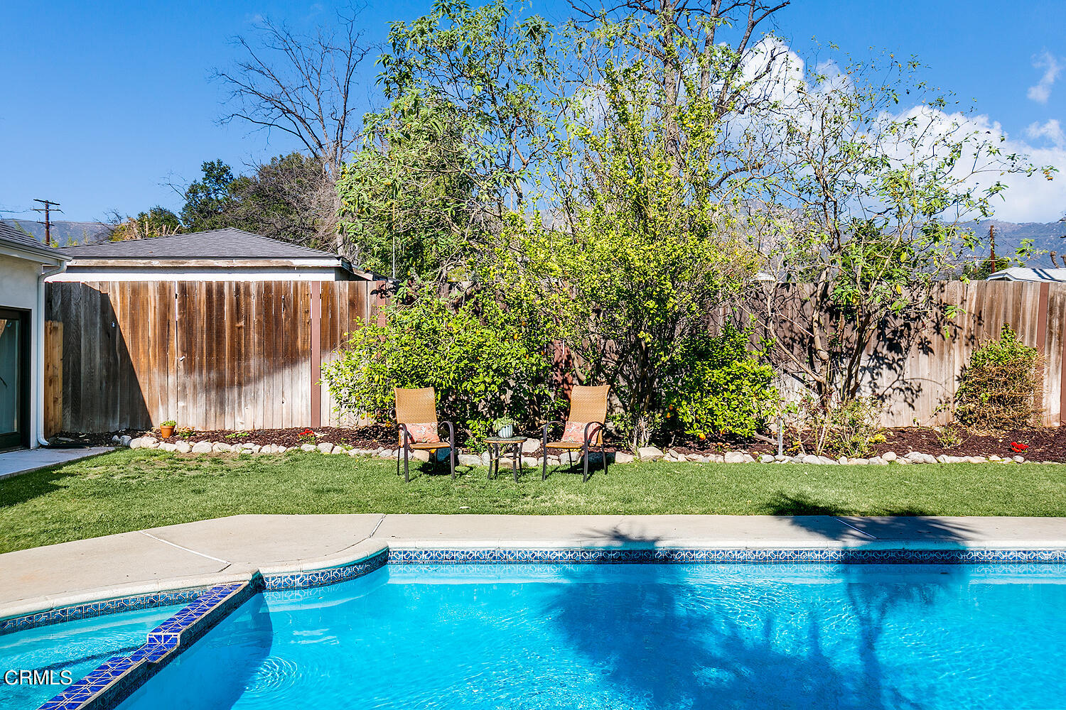 2040 North Madison Avenue Altadena, CA 91001 - Photo 33 of 53 a view of yard with swimming pool and green space