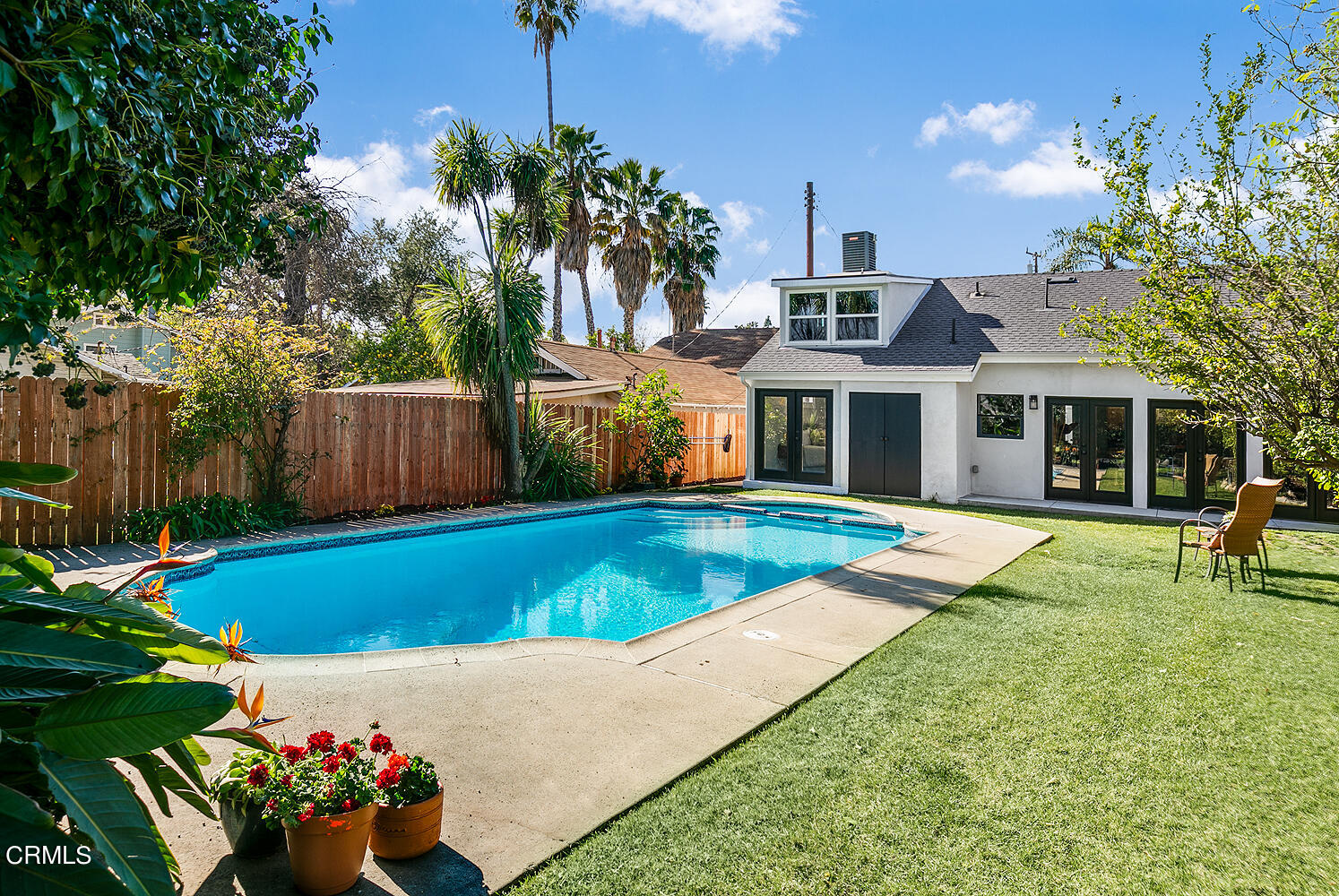 2040 North Madison Avenue Altadena, CA 91001 - Photo 35 of 53 a view of a house with swimming pool and sitting area
