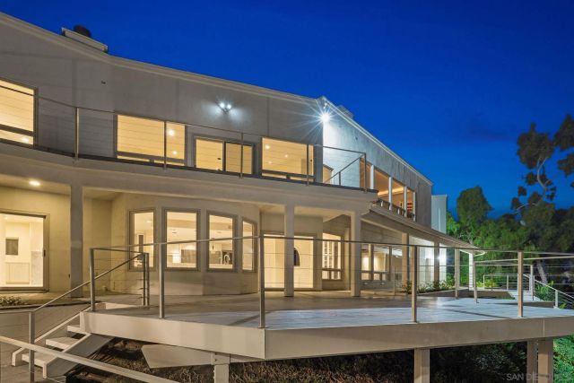 a view of balcony and deck