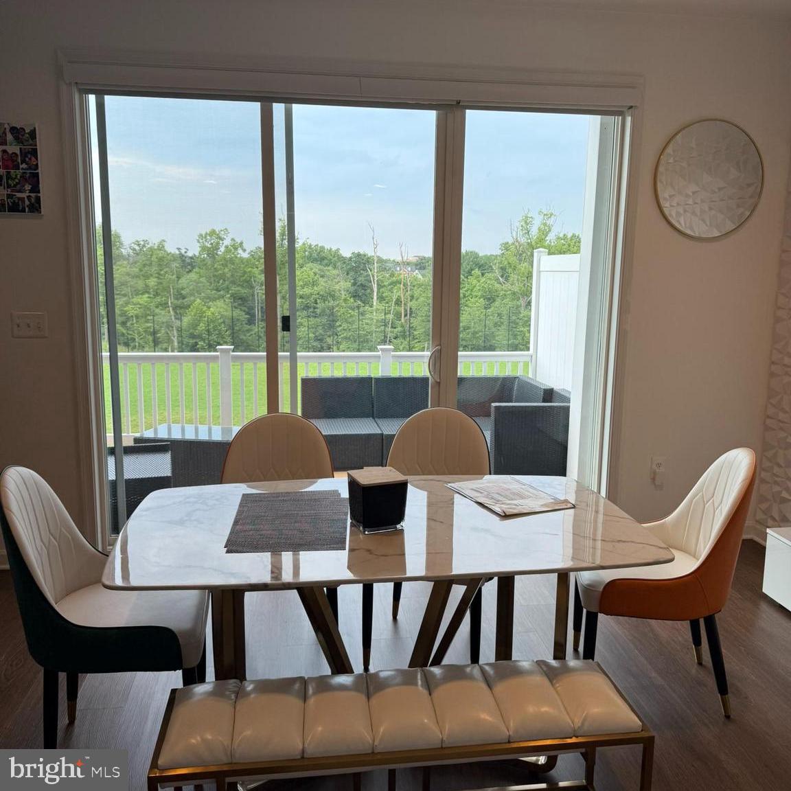 1011 Highpoint Trail Laurel, MD 20707 - Photo 42 of 57 Deck Slide doors with Automatic remote blinds