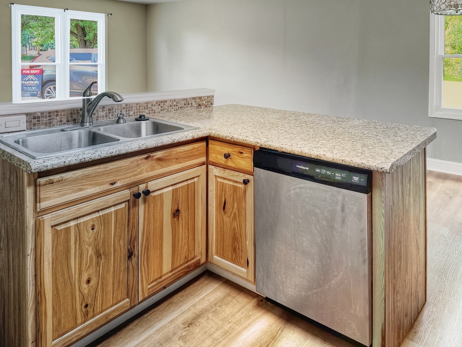 586 Foxfield Road Hopkinsville, KY 42240 - Photo 12 of 16 a bathroom with a sink a mirror and a window
