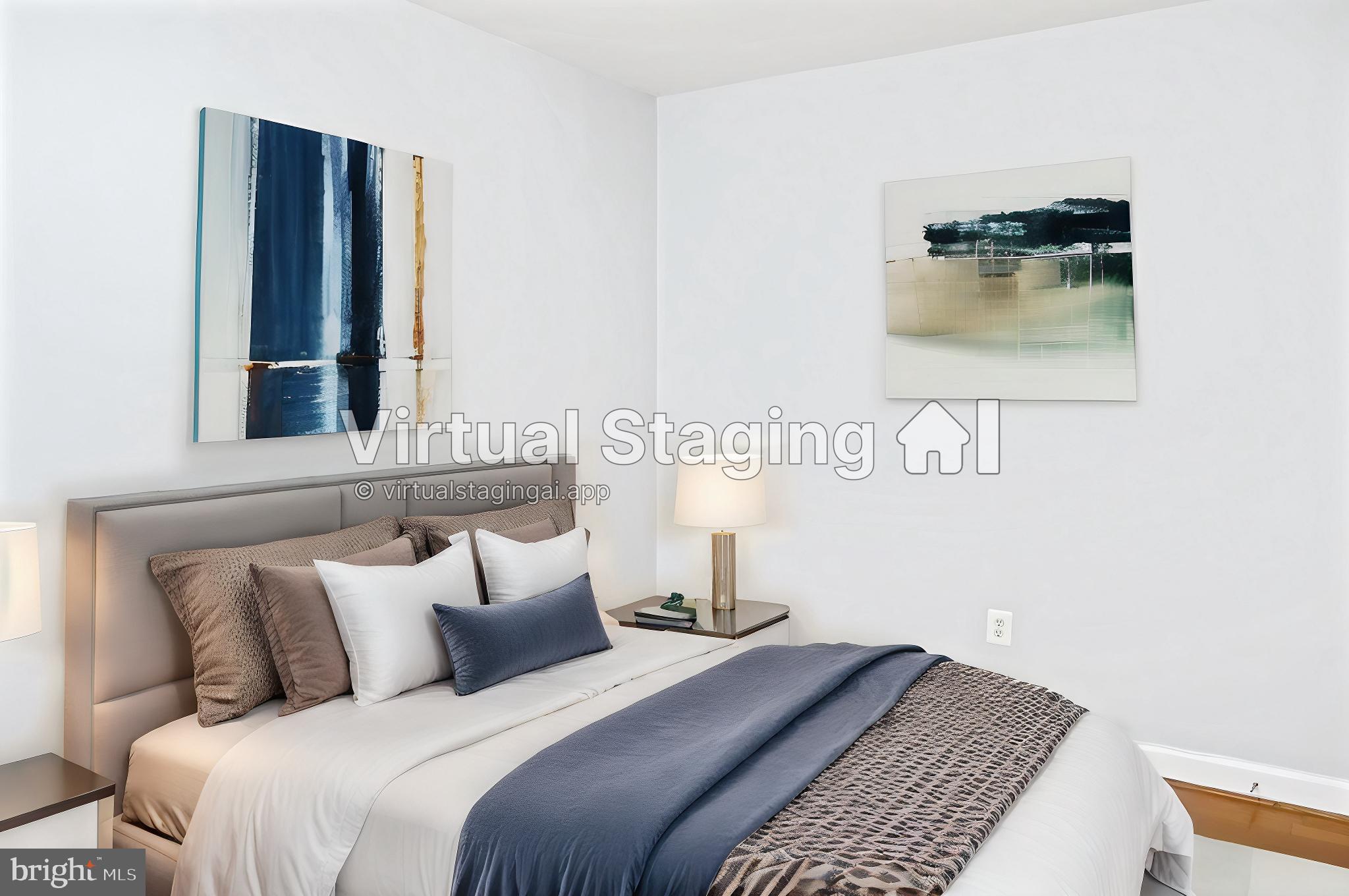 1815 A Street Southeast, Unit 101 Washington, DC 20003 - Photo 19 of 31 Bedroom #1 Virtual Staging