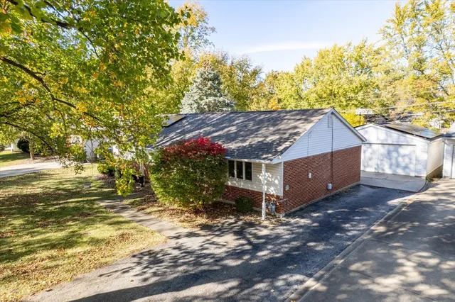 a view of house with outdoor space