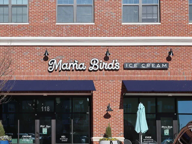 a front view of an apartment building