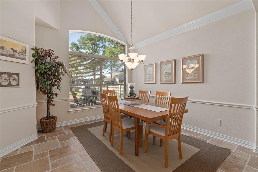 1100 Durango Circle Shady Shores, TX 76208 - Photo 5 of 39 a view of a dining room with furniture window and outside view