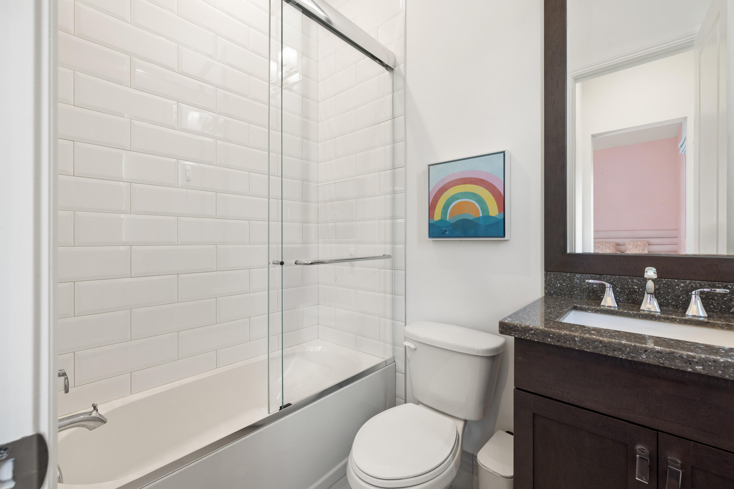 8001 Southeast Plantation Circle Jupiter, FL 33458 - Photo 26 of 50 a bathroom with a sink a toilet and shower