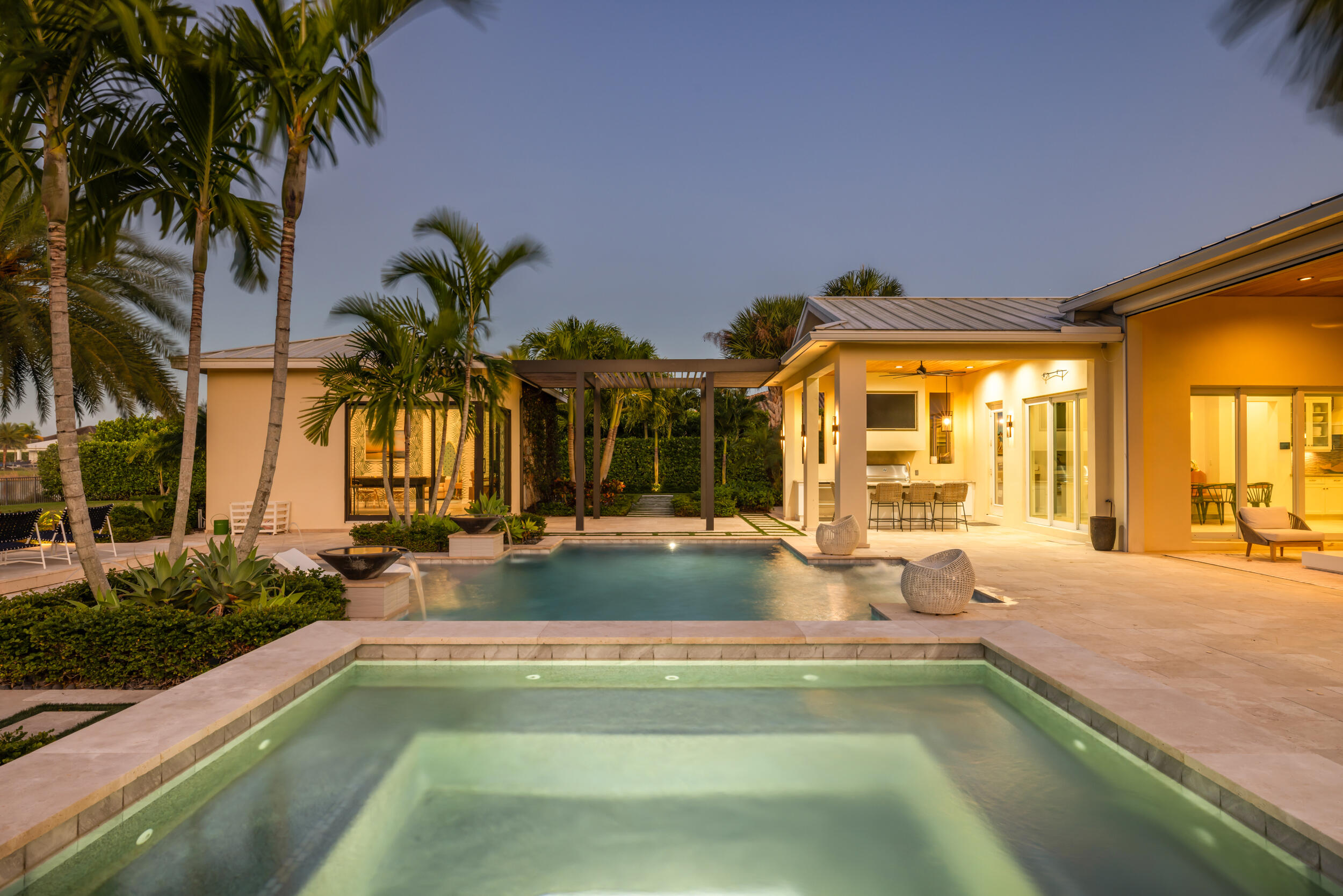 8001 Southeast Plantation Circle Jupiter, FL 33458 - Photo 46 of 50 a view of swimming pool with outdoor seating