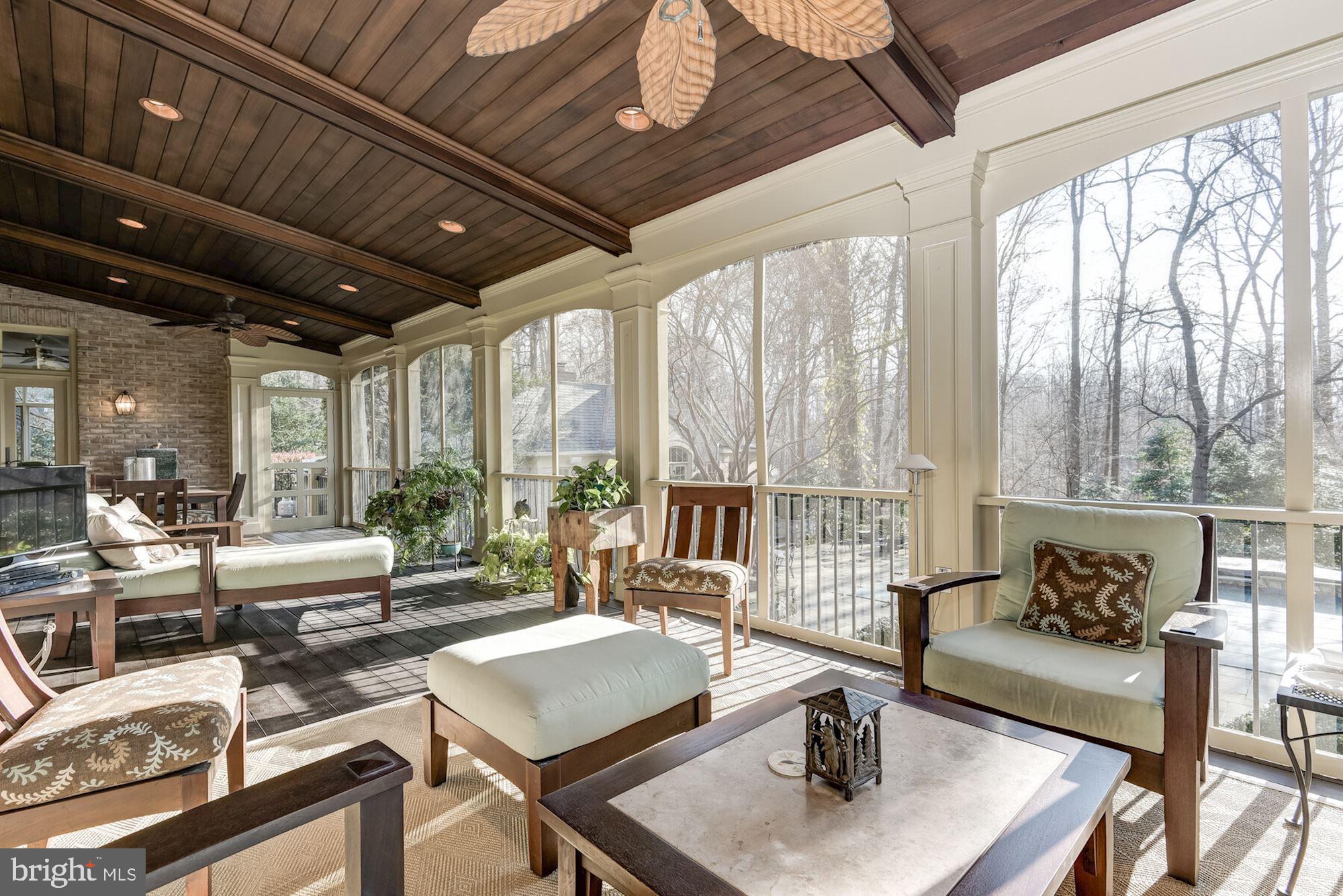 11206 River View Drive Potomac, MD 20854 - Photo 37 of 48 Screened Porch