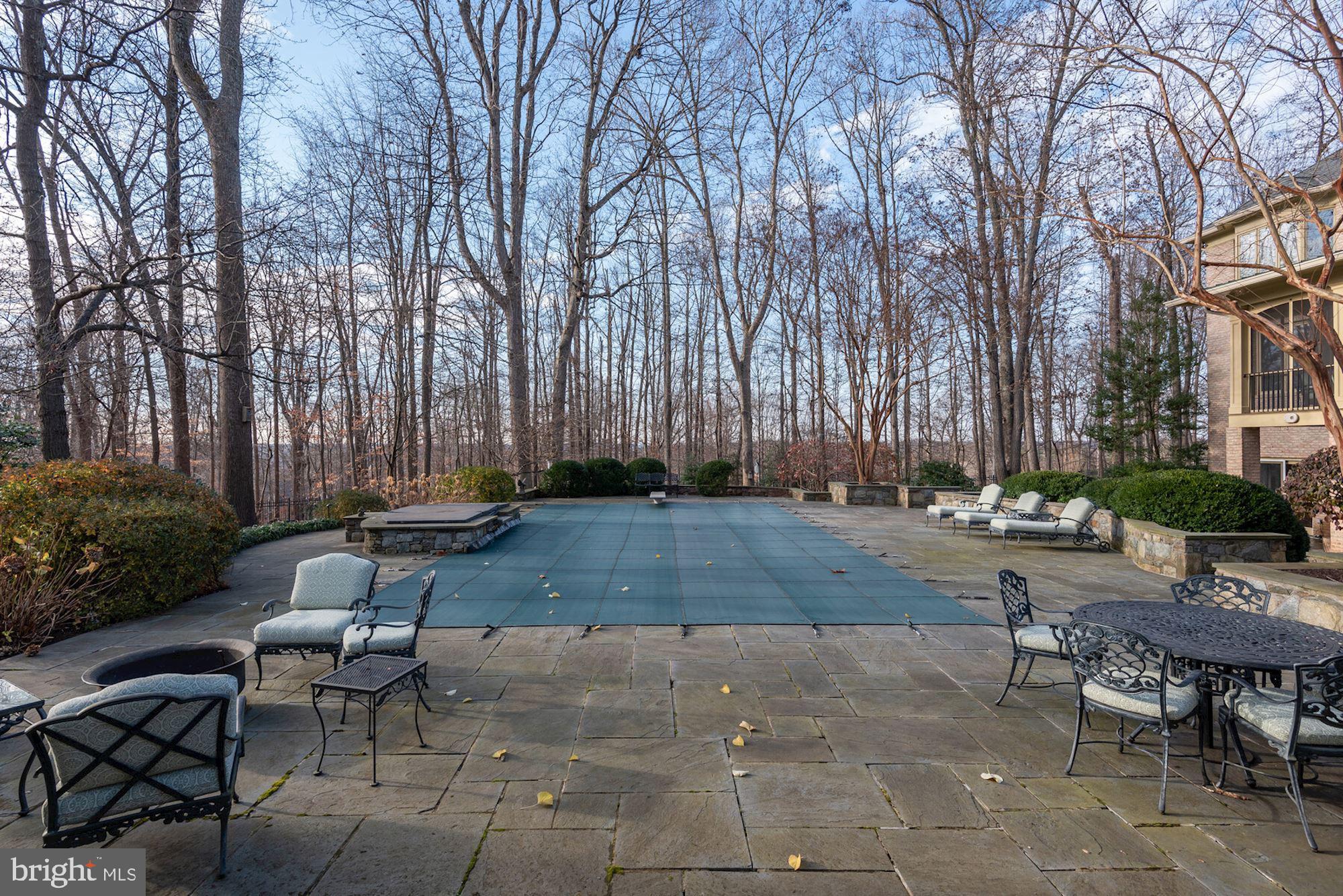 11206 River View Drive Potomac, MD 20854 - Photo 39 of 48 40' Heated Pool with Electric Cover & Spa