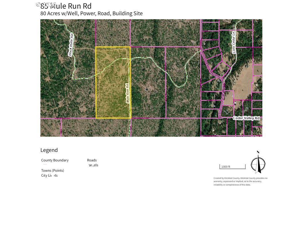 85 Mule Run Road Goldendale, WA 98620 - Photo 39 of 39 a picture of a floor plan