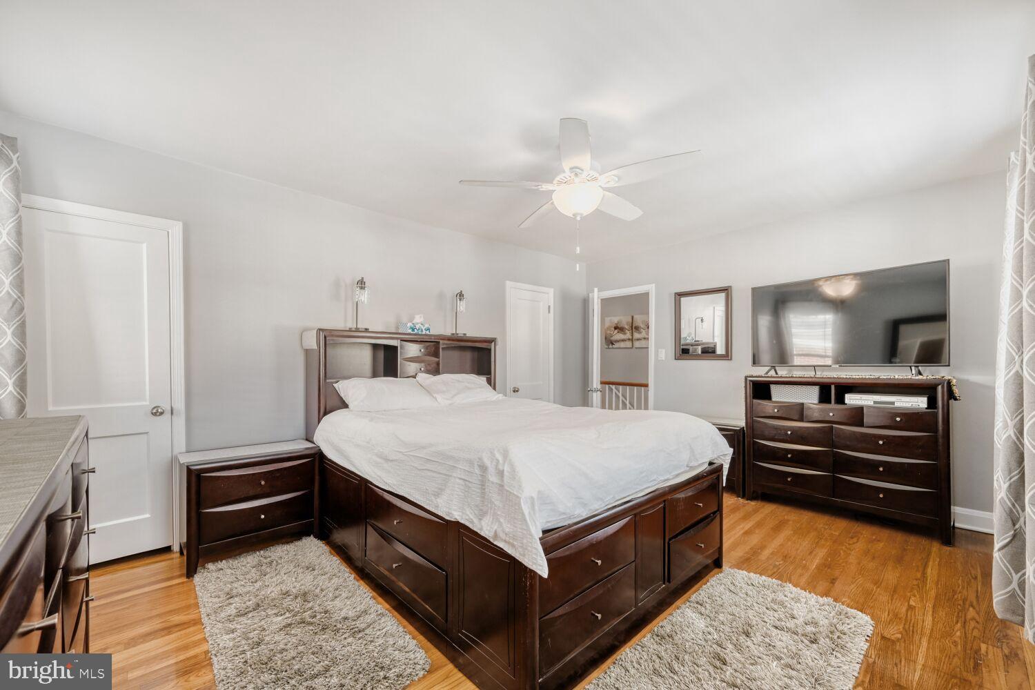 8127 Glen Gary Road Towson, MD 21286 - Photo 14 of 34 Spacious, serene bedroom with modern touches.