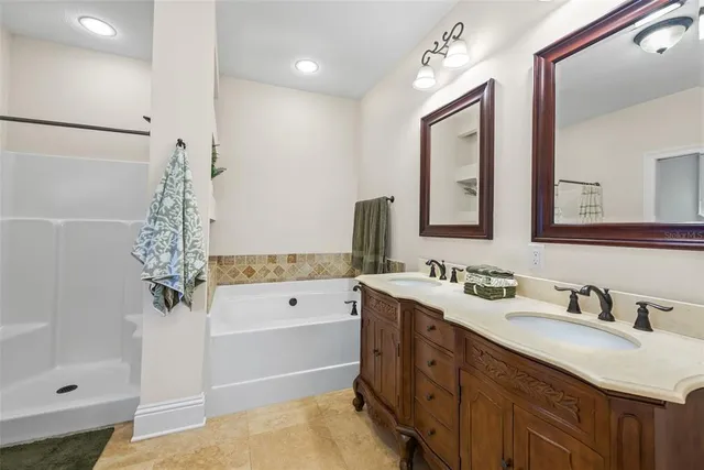 a view of a house with a garden and porch