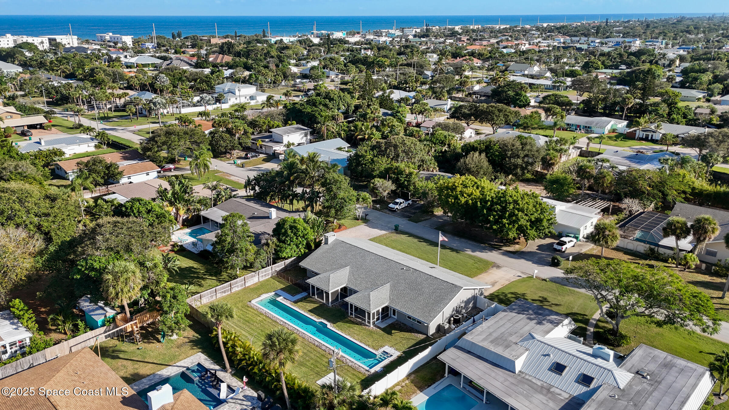 336 Wayne Avenue Indialantic, FL 32903 - Photo 60 of 63 336 Wayne Avenue - Aerials - 14