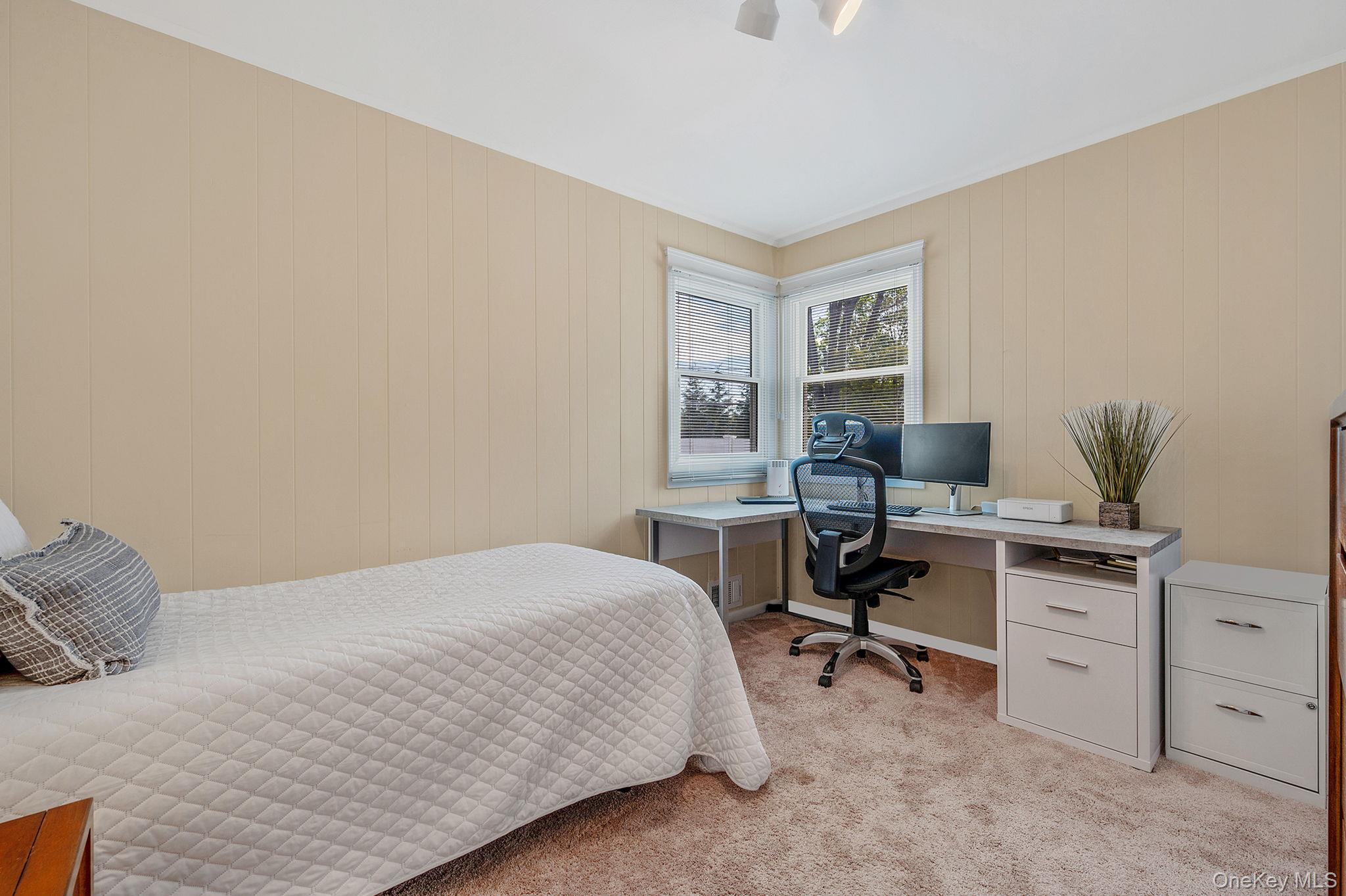 46 Sheldon Place Commack, NY 11725 - Photo 16 of 32 a bedroom with a workspace