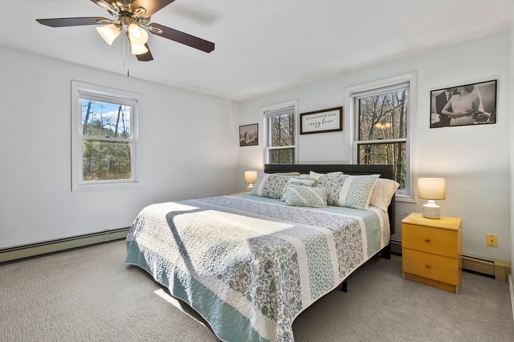 30 Butterworth Road Holland, MA 01521 - Photo 8 of 39 a bedroom with bed and window
