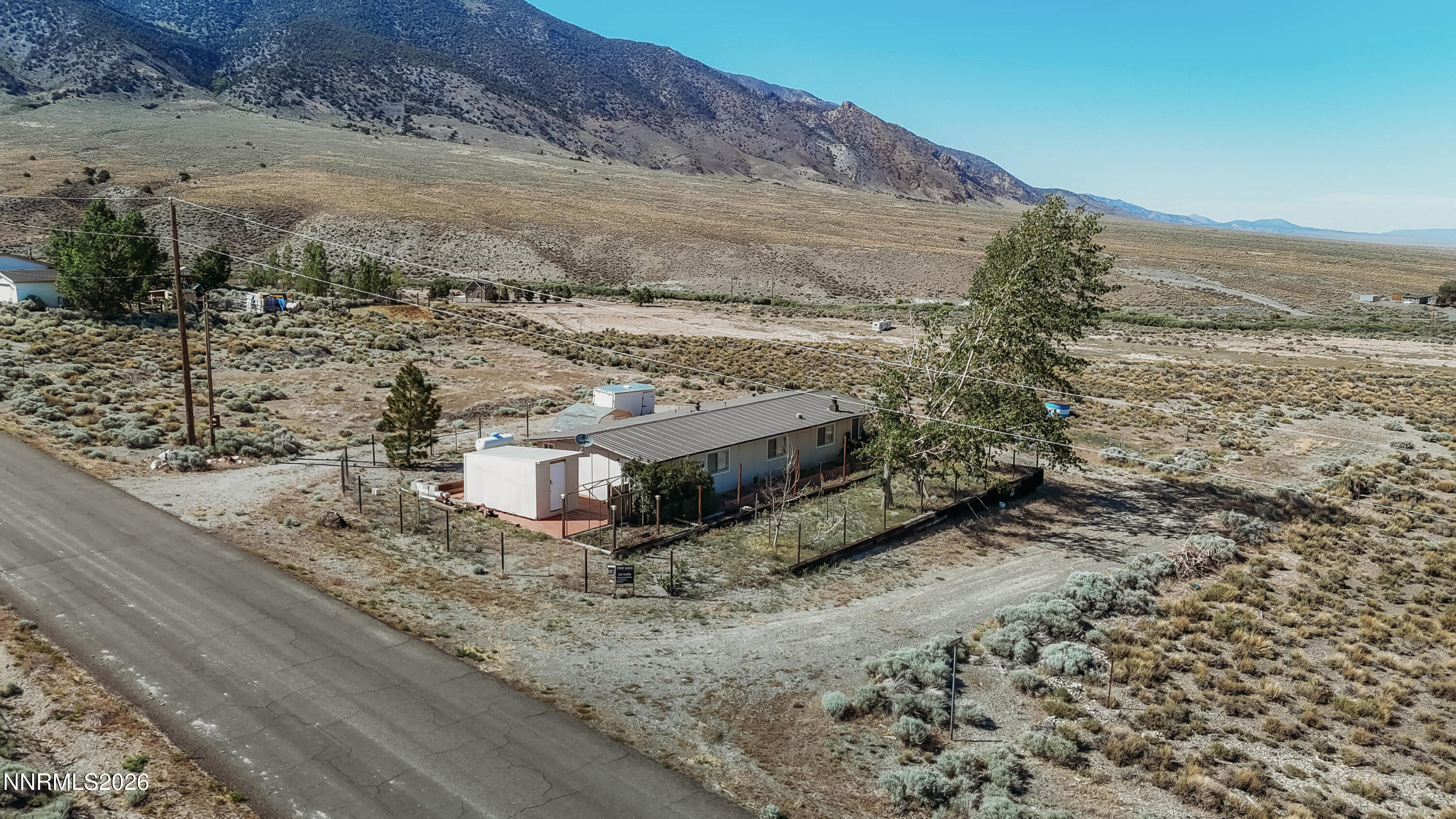 8 Buckhorn Court Kingston, NV 89310 - Photo 5 of 34 a view of a road with a mountain
