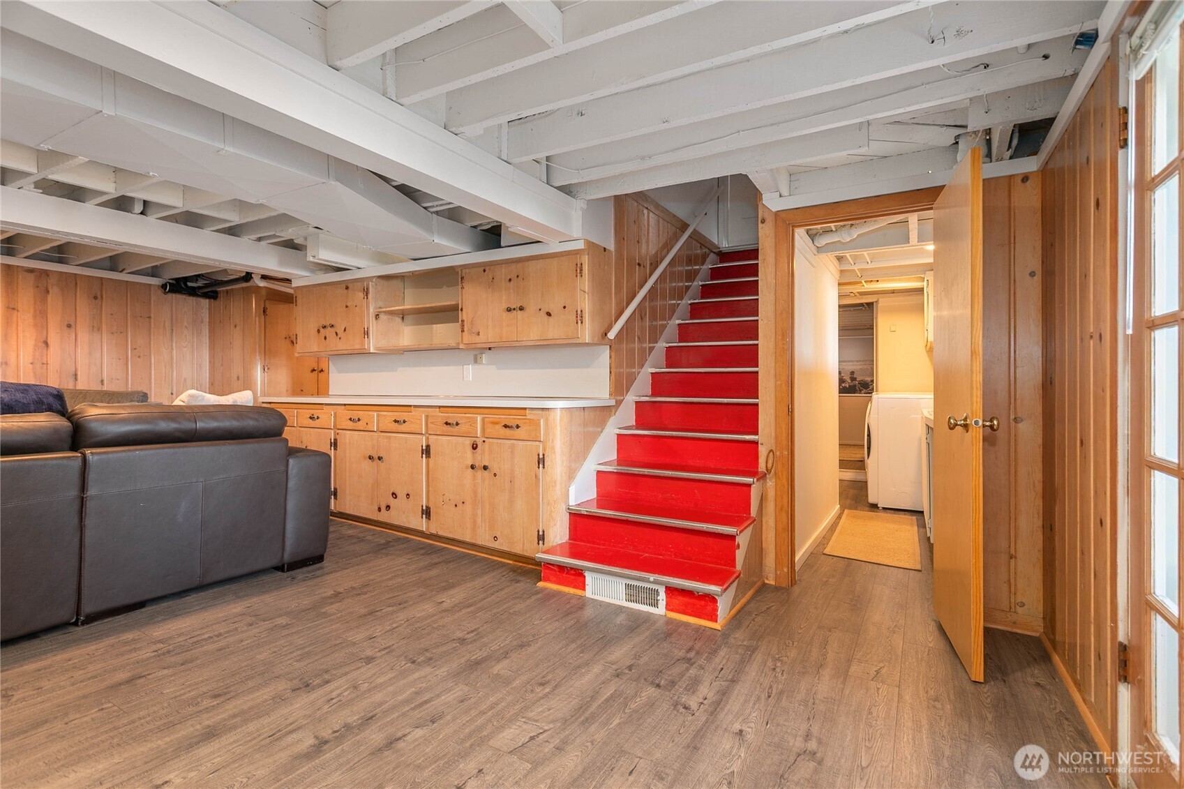 322 South Forest Street Bellingham, WA 98225 - Photo 27 of 34 a view of a kitchen with furniture and wooden floor