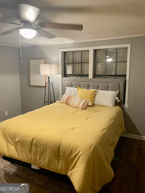 973 Barker Road Southwest Rome, GA 30165 - Photo 17 of 39 a bedroom with a bed and a window