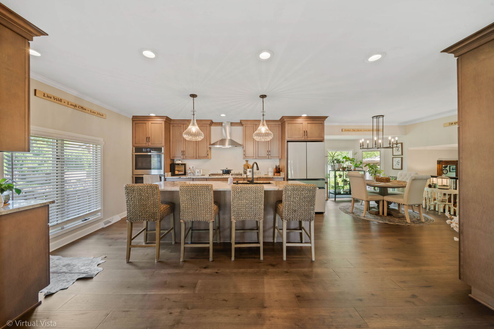 506 South Raven Road Shorewood, IL 60404 - Photo 11 of 37 a view of a dining room with furniture window and outside view