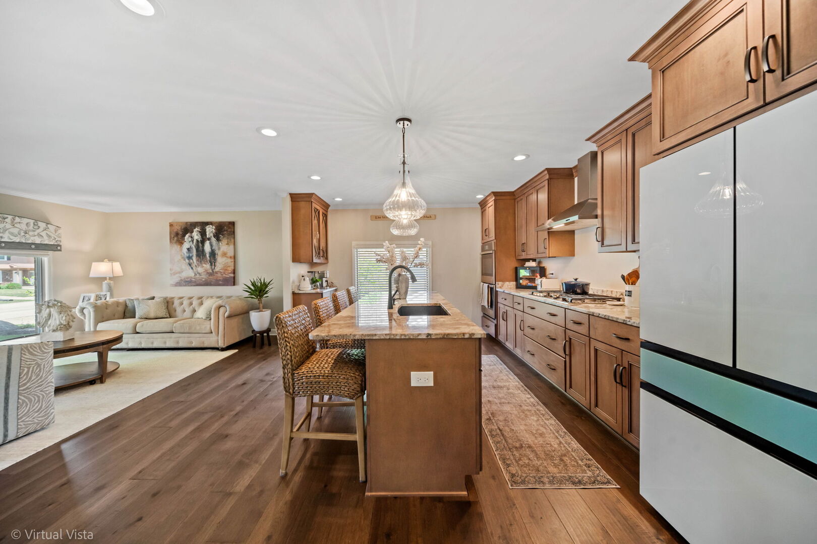 506 South Raven Road Shorewood, IL 60404 - Photo 12 of 37 a view of a kitchen and dining room