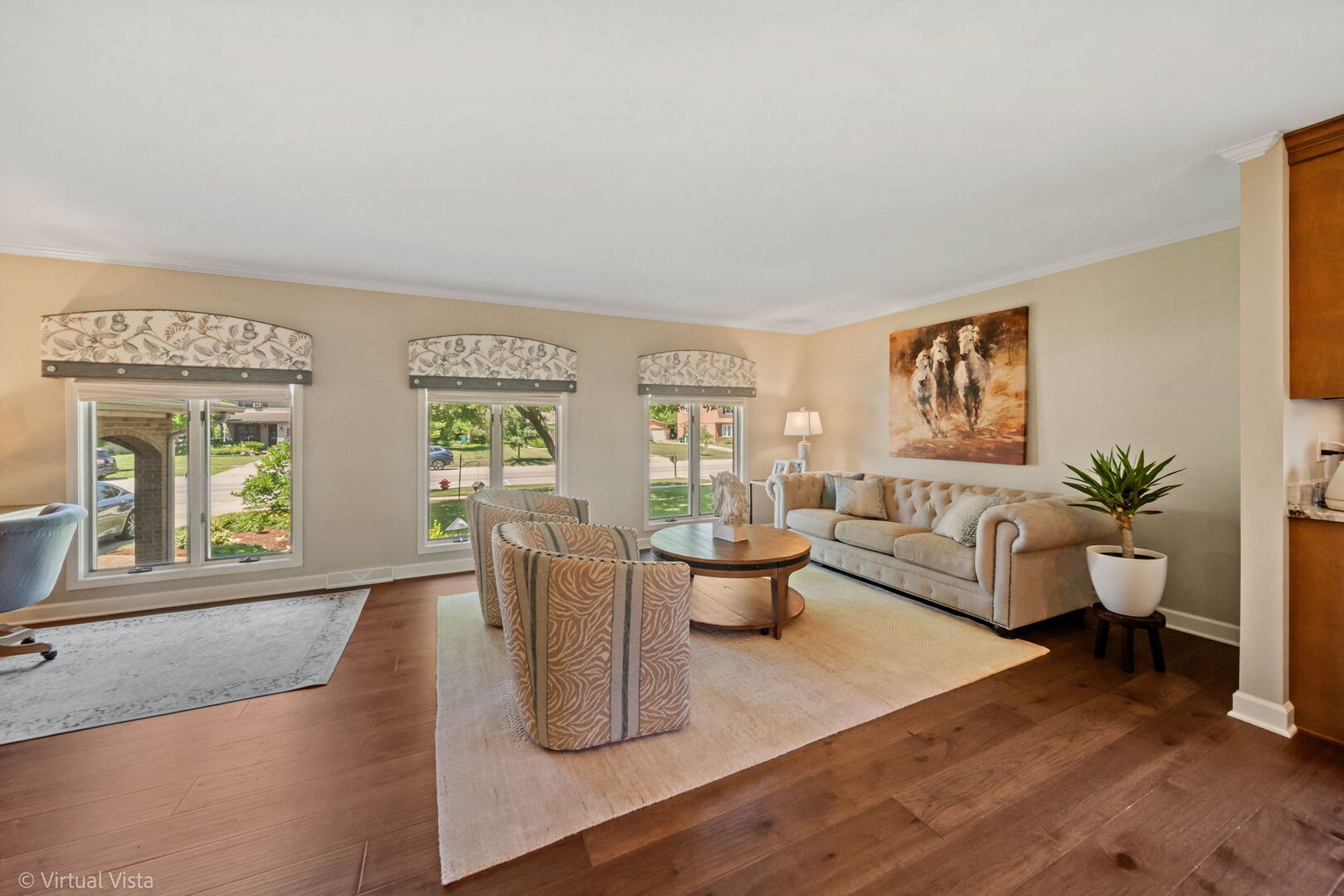 506 South Raven Road Shorewood, IL 60404 - Photo 9 of 37 a living room with furniture and a large window